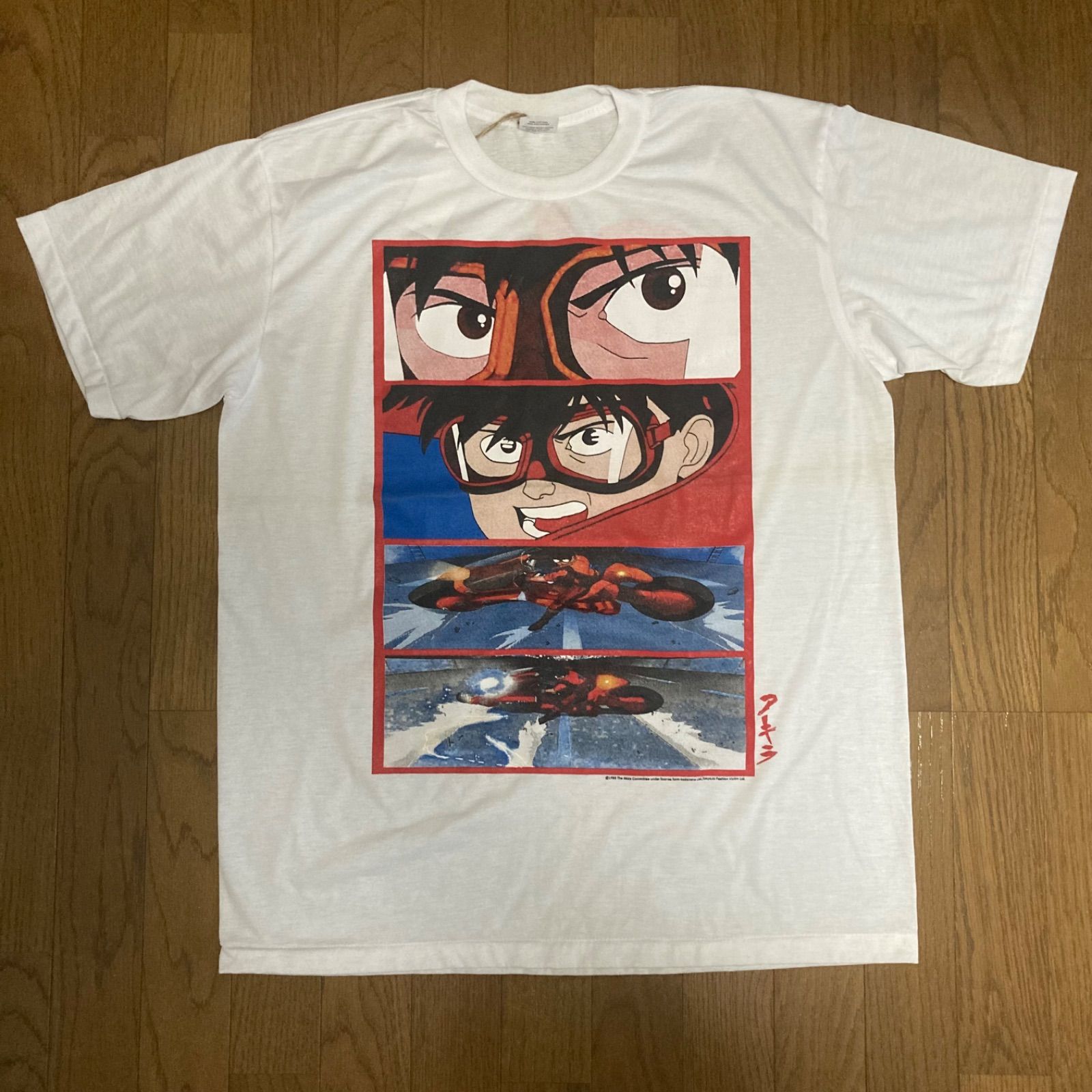 80'S アキラ 金田 バイクTシャツ ファッションビクティム デッド