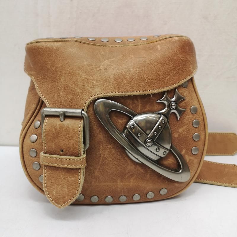 【廃盤希少】ヴィヴィアンウエストウッド　ショルダー バイカーバッグ　レザー Vivienne Westwood ヴィヴィアンウエストウッド ショルダー