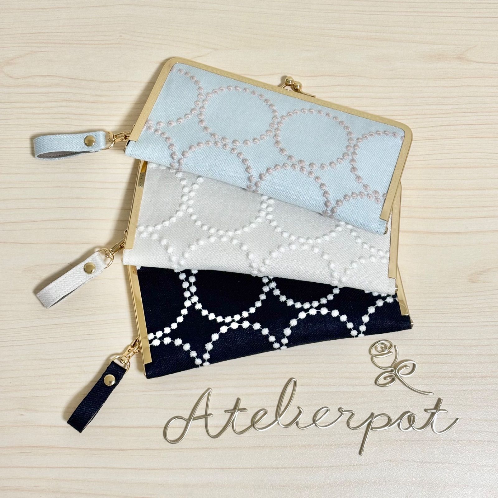 ☆専用☆ミナペルホネンハンドメイド☆財布 ミナペルホネン♡財布 an | iichi 日々の暮らしを心地よくする