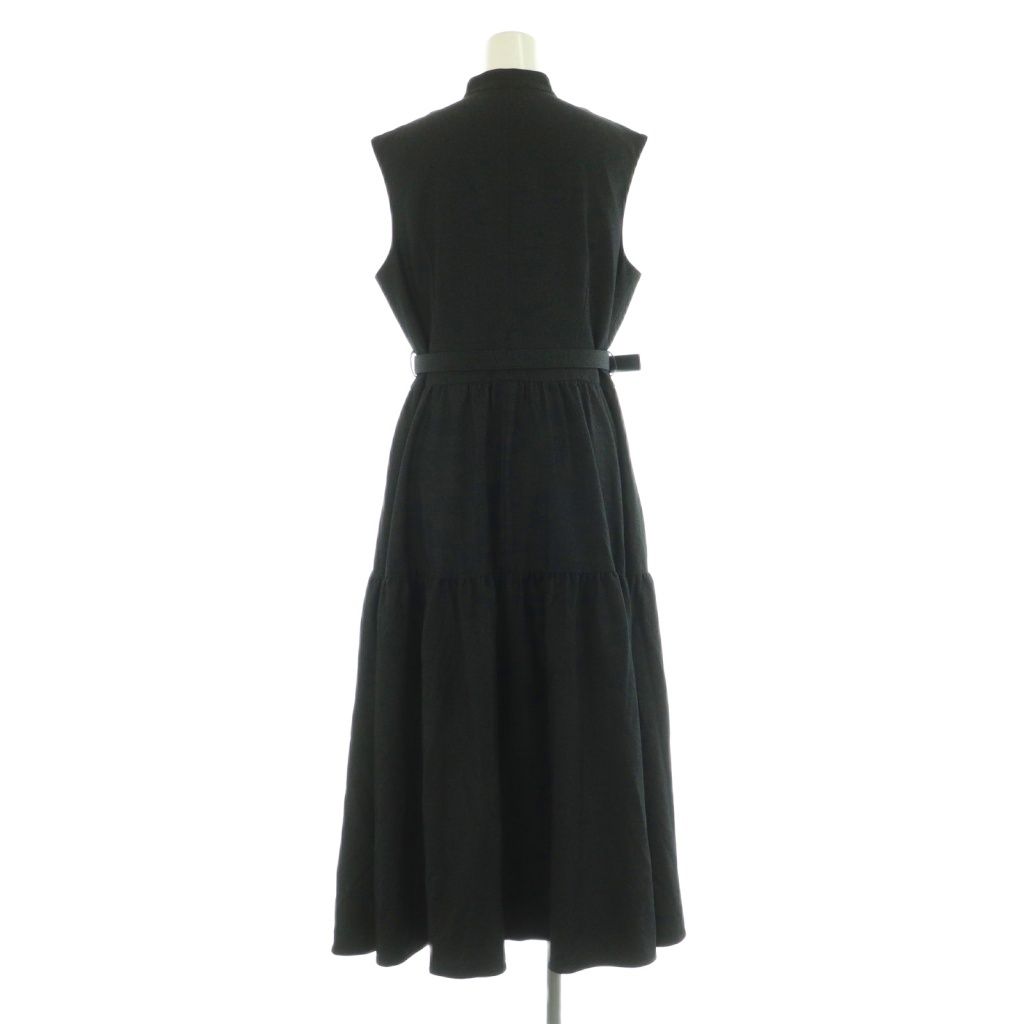 ルネ Rene 2024年物デニム風ウエストベルトワンピース ロング