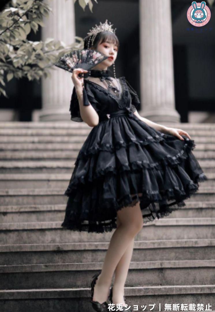 LT-192 豪華姫系 lolita 可愛 レトロ風 オリジナル jsk ロリータ LT-192 豪華姫系 lolita 可愛 レトロ風 オリジナル jsk ロリータ