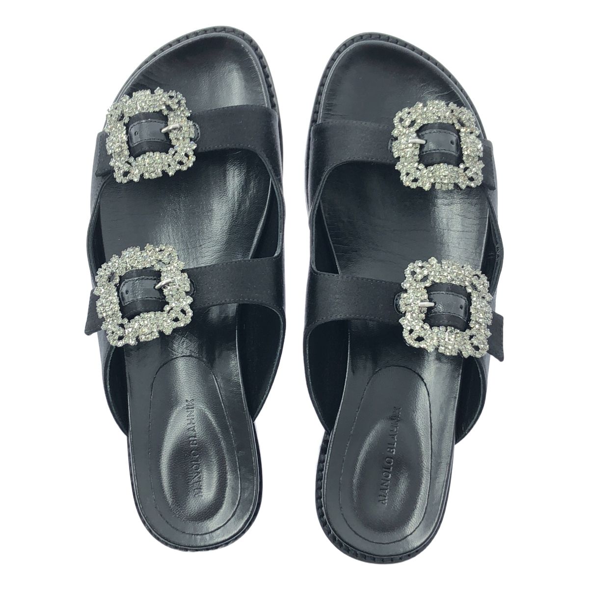 美品】 MANOLO BLAHNIK / マノロブラニク | STURLUSHANGI / レザー