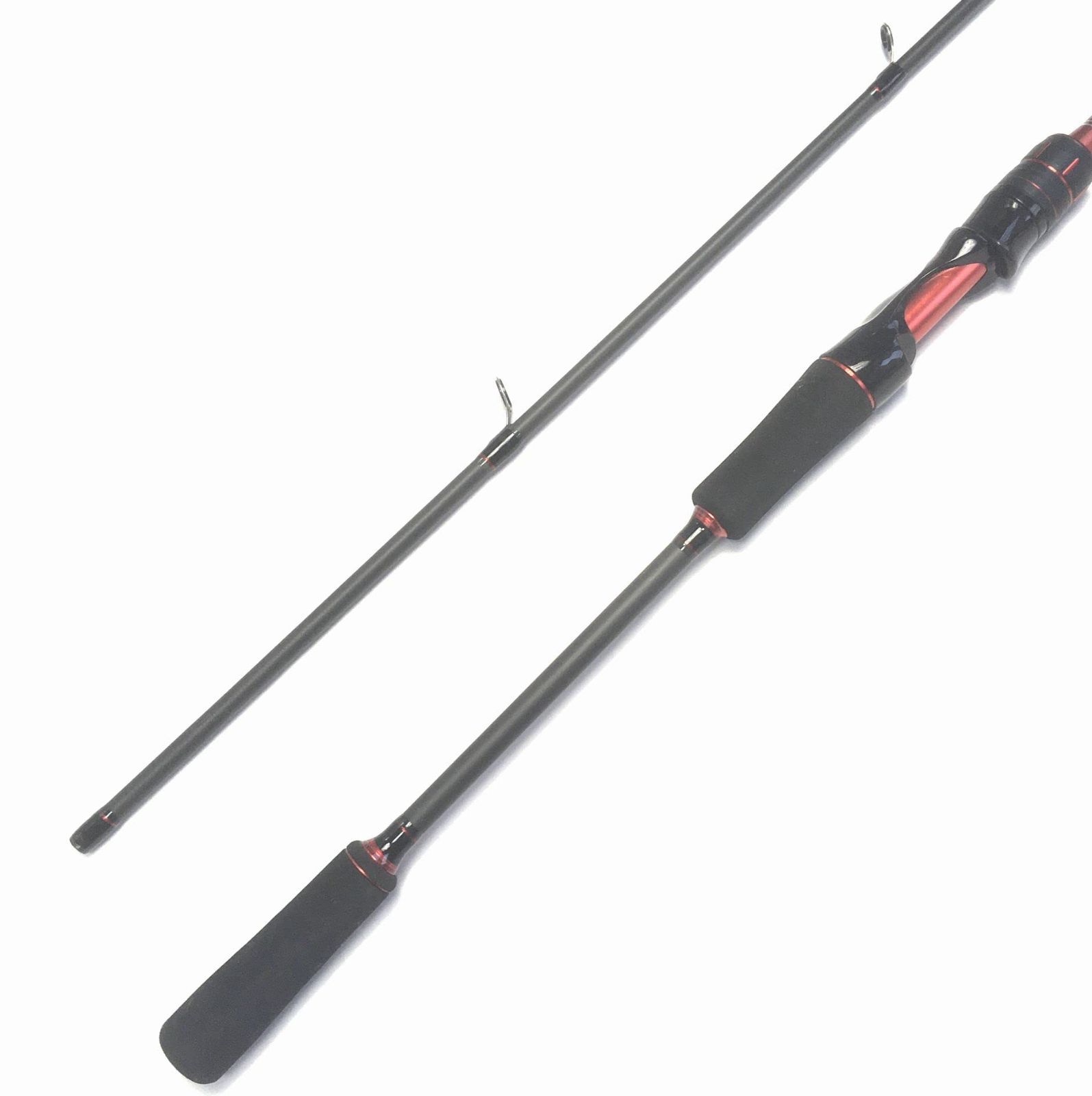 スピニングロッド 2ピース (M) 8ft(2.4m) バスロッド シーバス