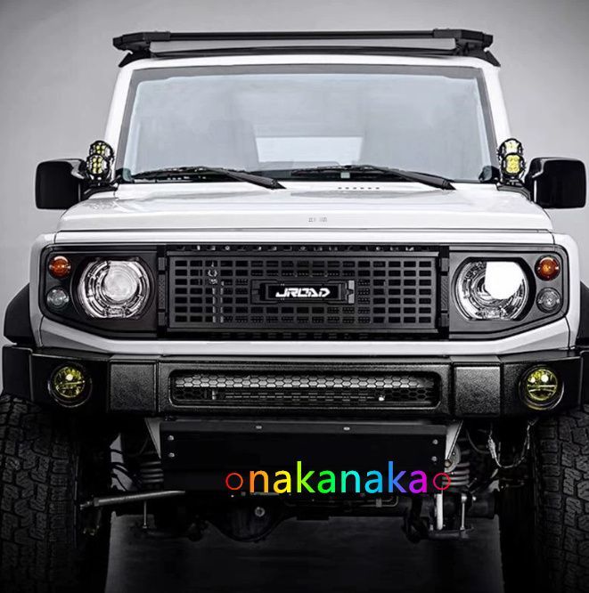 スズキ ジムニー JB74 2019- 式 フロントグリル エクスプローラー スタイル カスタムキット