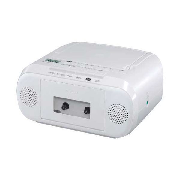 CDラジオカセットレコーダー 白 TY-CDM2 W