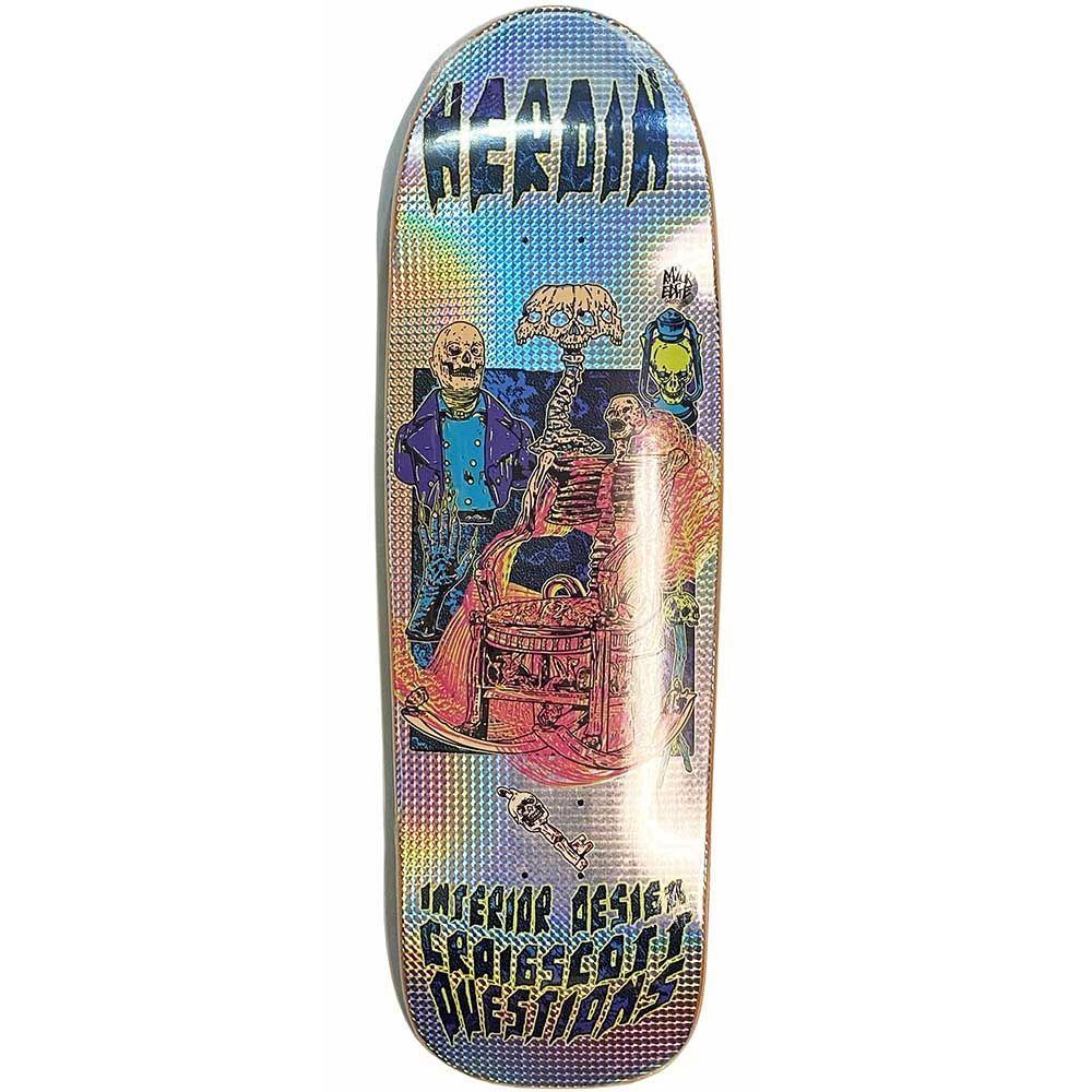 10.0 HEROIN ヘロイン CRAIG QUESTIONS  HELLSCAPE DECK デッキ クルーザーにも【スケートボード/スケボー/SKATEBOARD】