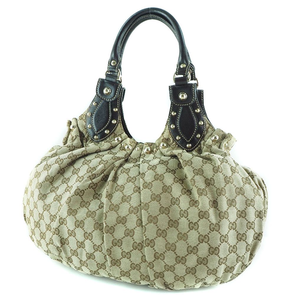 GUCCI】グッチ バッグ 203624 GGキャンバス 茶 レディース トー - メルカリ