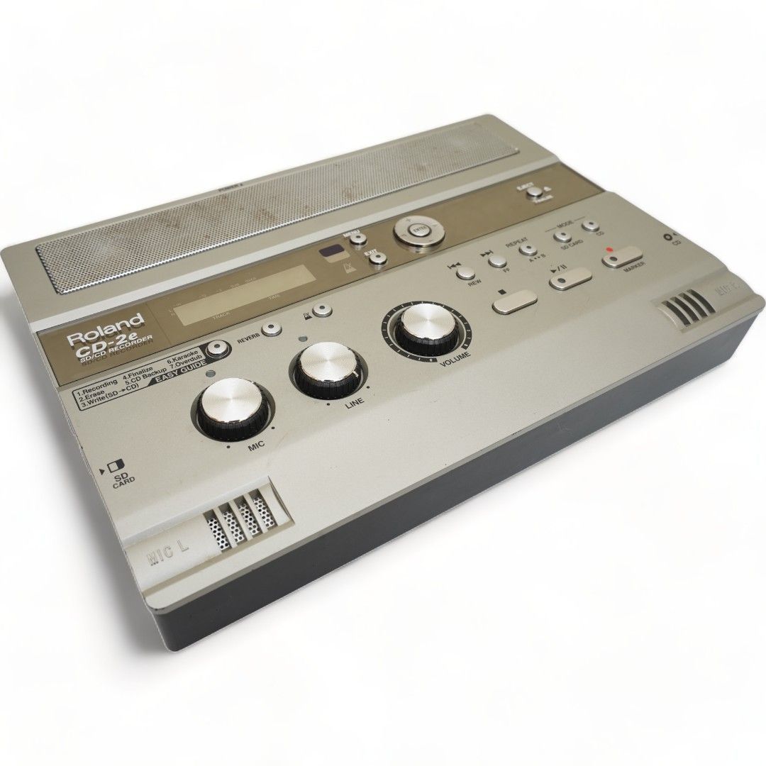 美品】 Roland ローランドCD-2E SD CDレコーダー MTR
