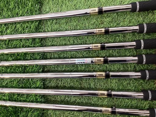 【希少】MIZUNO ミズノ MP-18 アイアンセット メンズ 右 S 8本 中古 ミズノ MP-18 MMC 7S USA アイアンセット IR 純正特注シャフト