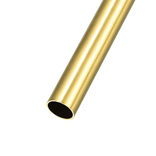 METALLIXITY 真鍮チューブ 18 mm外径 x 1 mm壁厚さ x 200 mm長さ ストレートチューブ ホームファニッシング 機械 DIY手工芸品用