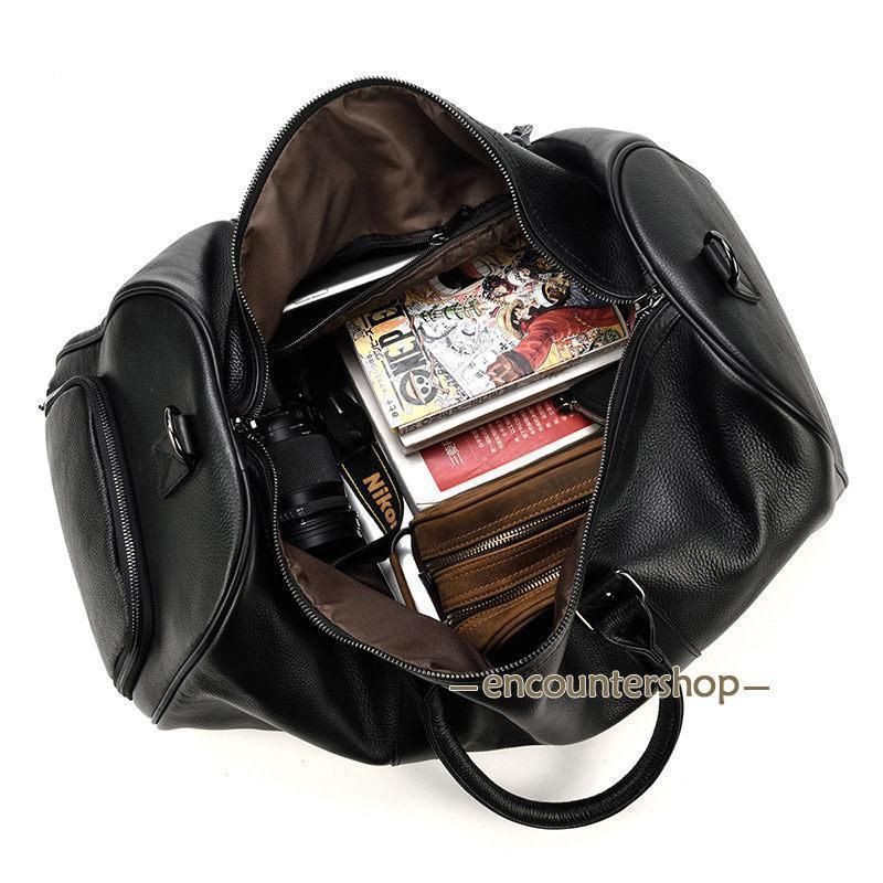 購入 2wayラゲッジバッグ 手彩色本革大容量ボストンバッグ 牛革