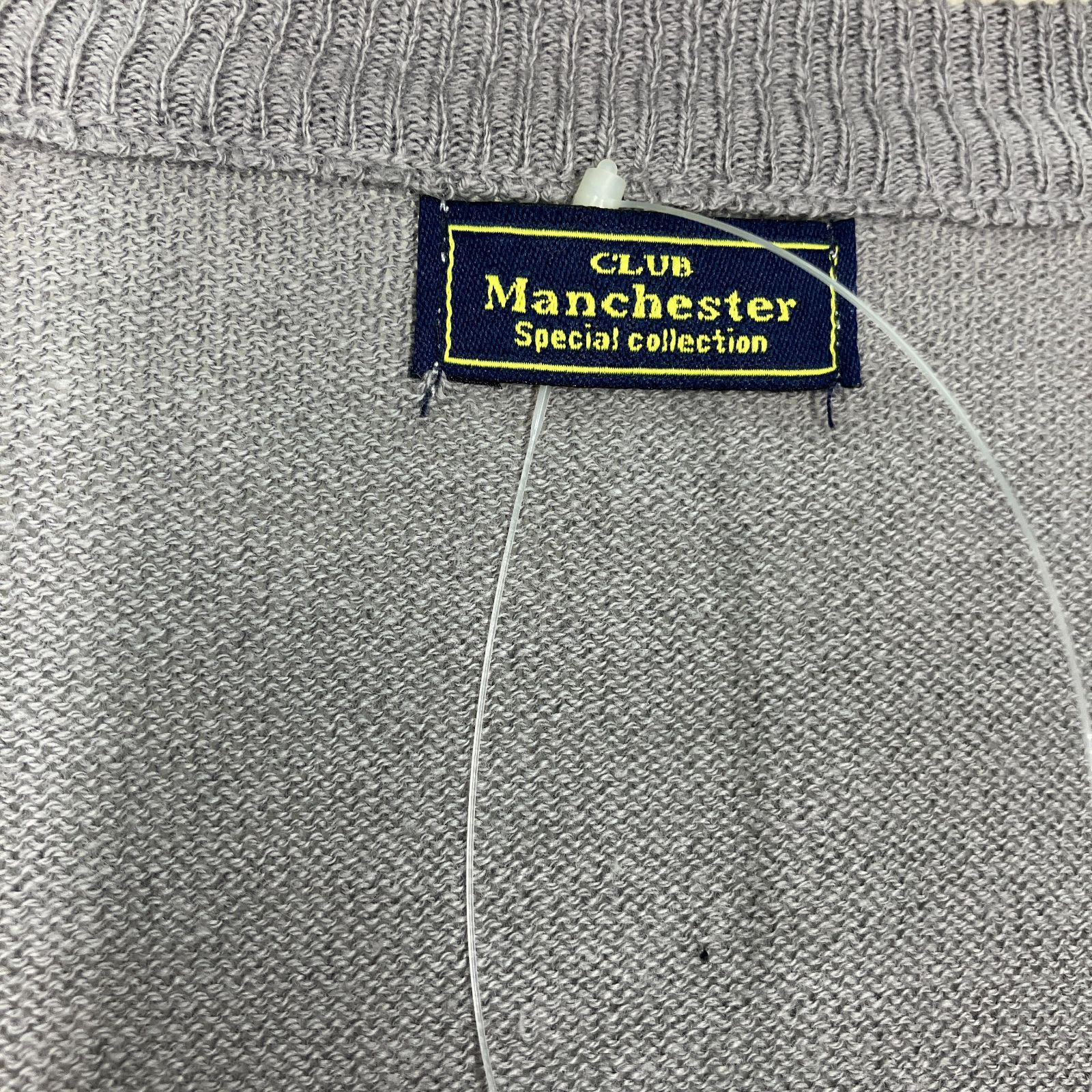 ☆20%割引☆PIA SPORTS ロゴ刺繍 パッチワーク風セーター M