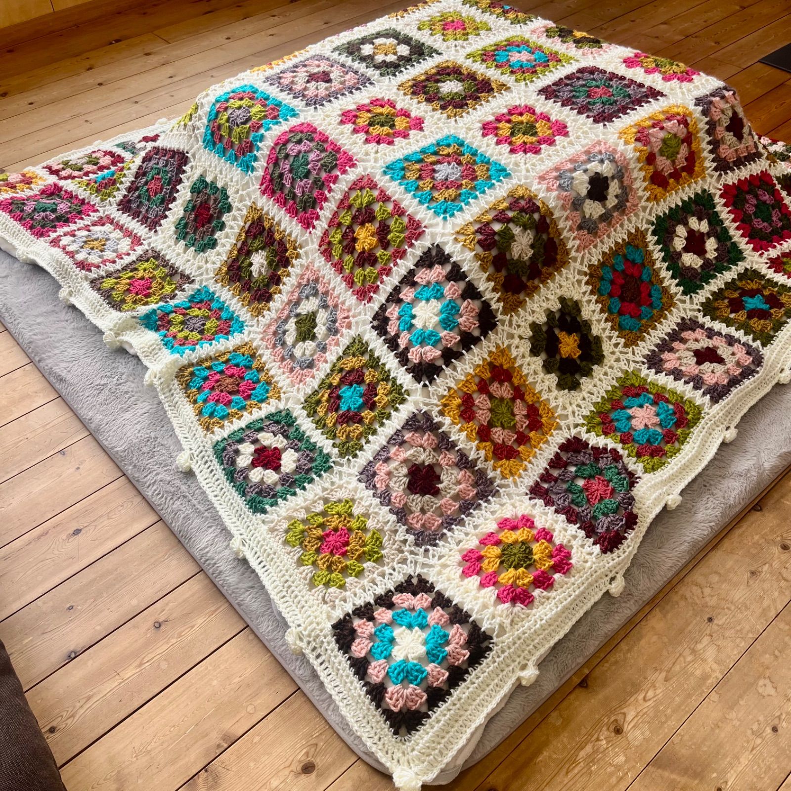 ハンドメイド こたつカバー マルチカバー ソファーカバー こたつ