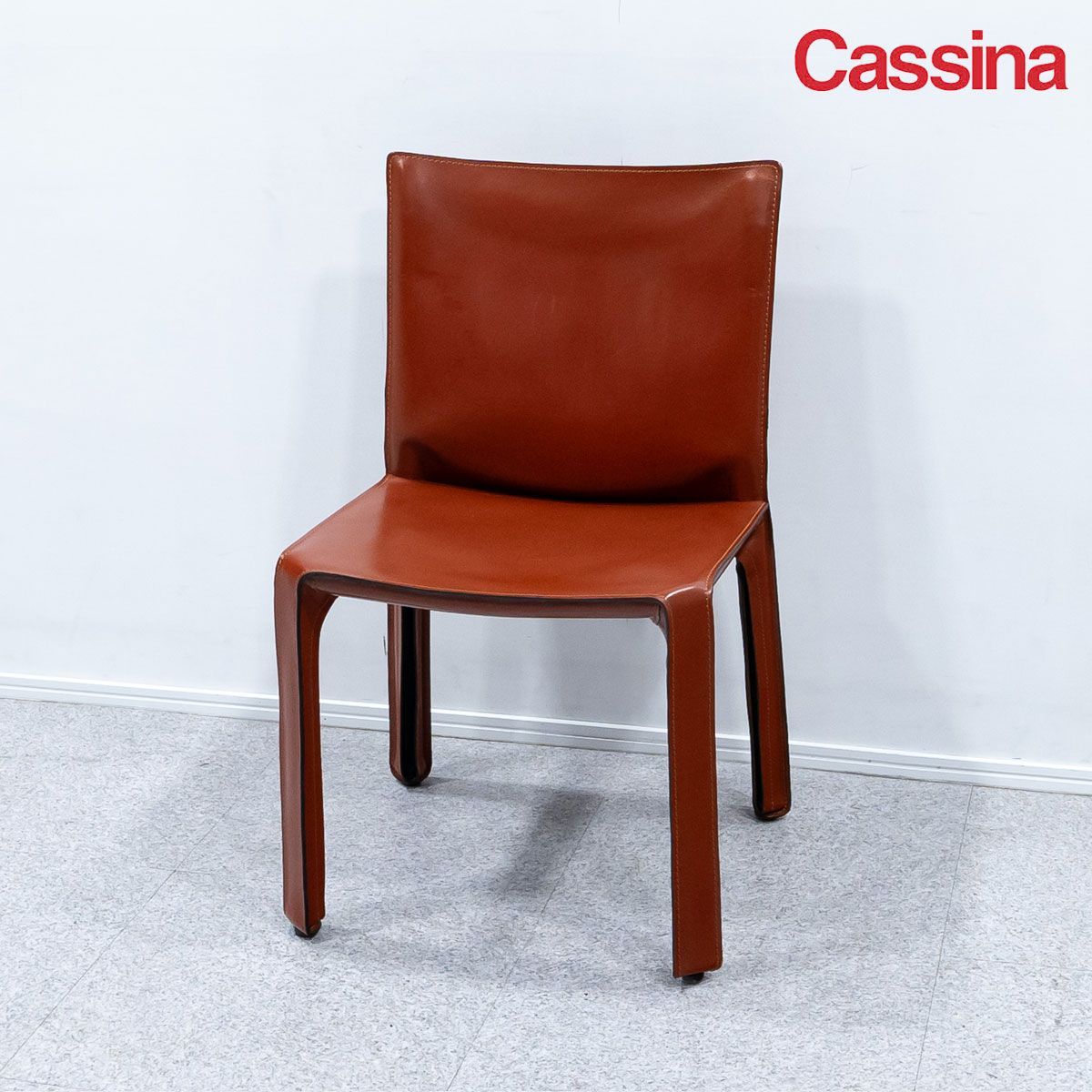 中古品】Cassina カッシーナ 412 CAB キャブ アームレス ダイニング 