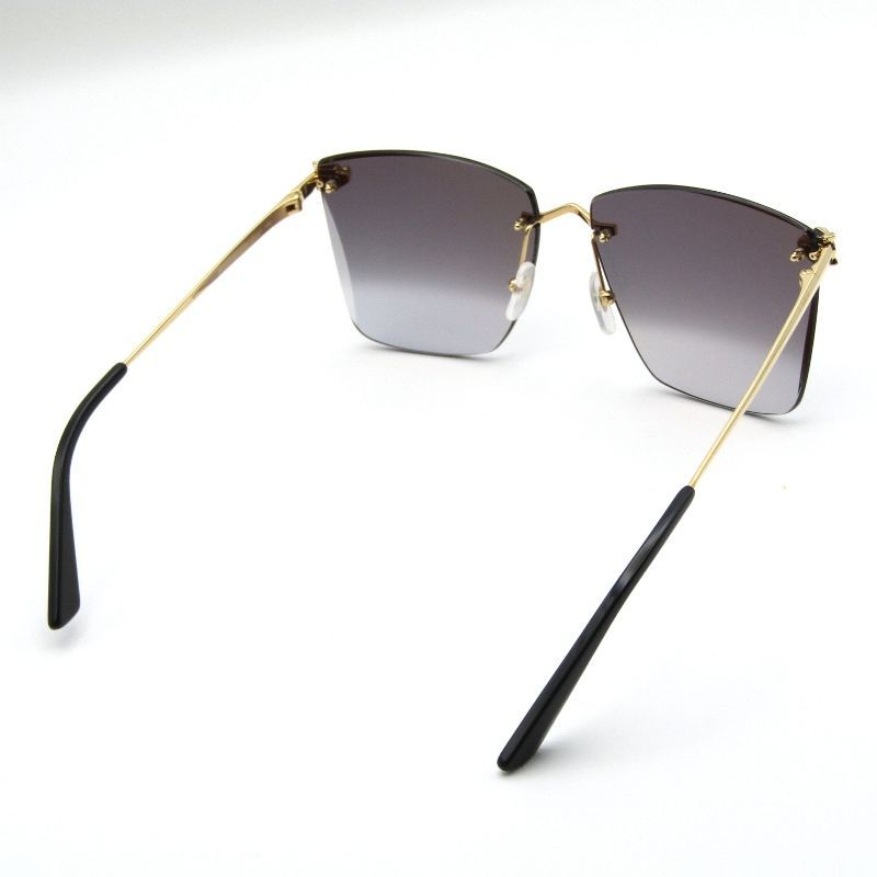 未使用 Cartier カルティエ サングラス CT0397S イタリア製 リムレス