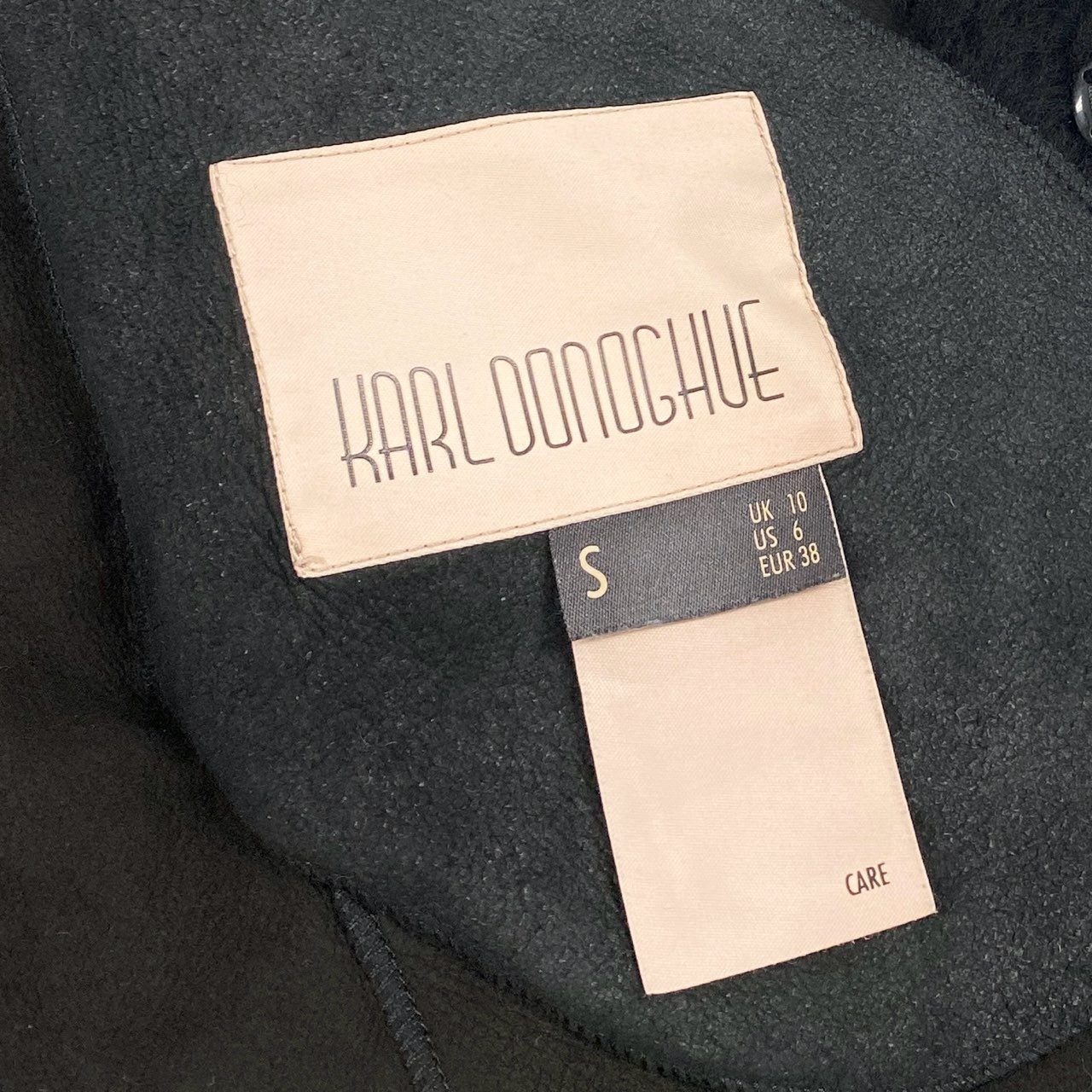 65g18 《美品》 KARL DONOGHUE カールドノヒュー ムートンコート