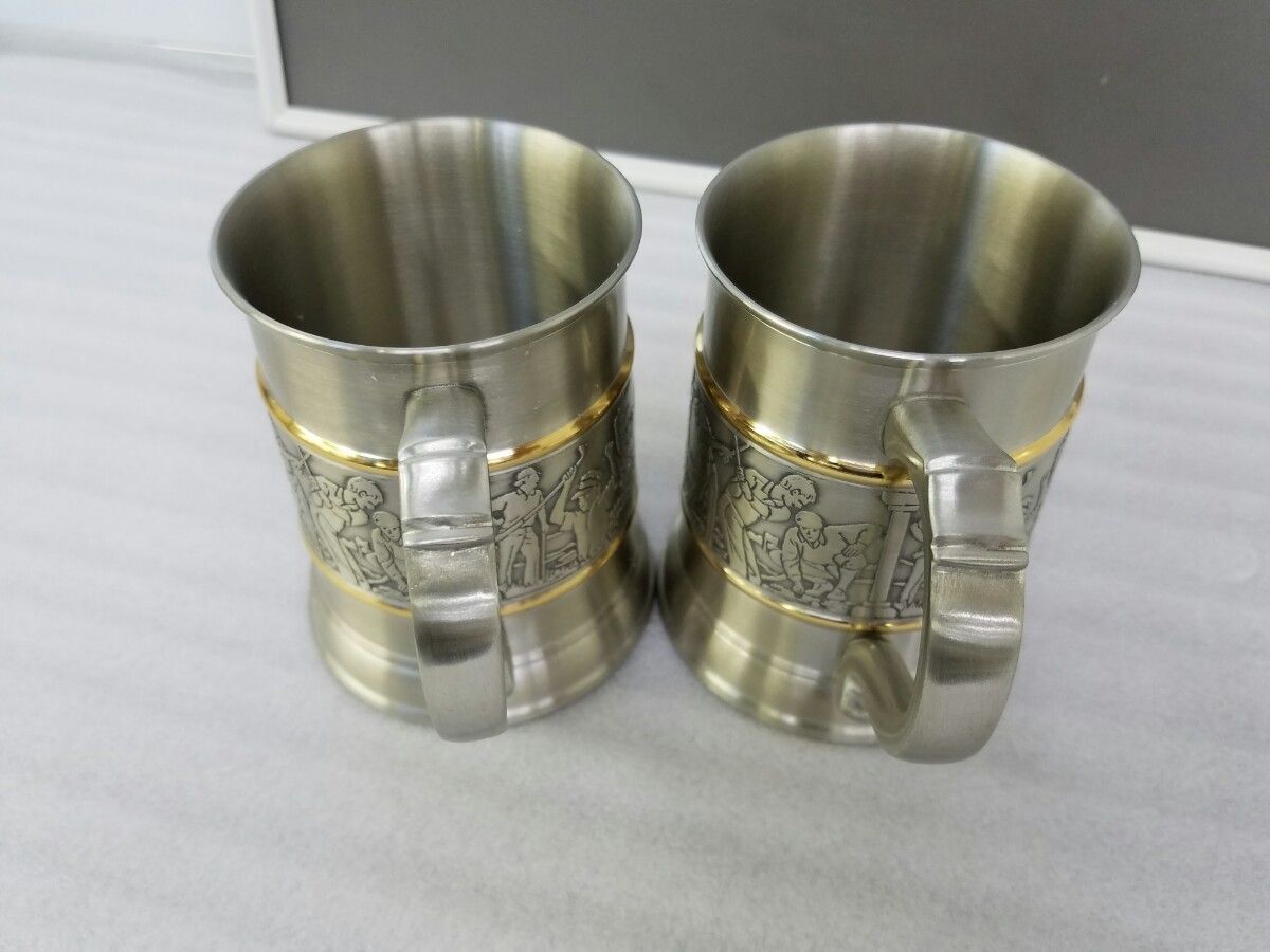 ★美品　希少価値　PENAG PEWTER ワイングラス　2個セット