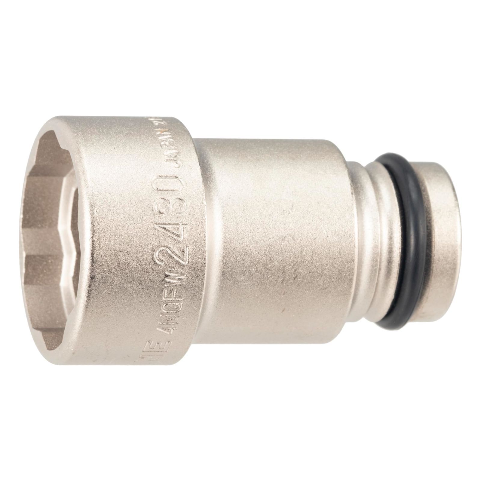4NQFW-2430:二面幅:24×30mm トネ(TONE) インパクト用ダブルクイックフィットソケット 4NQFW-2430 差込角12.7mm(1/2＂) 二面幅24×30mm