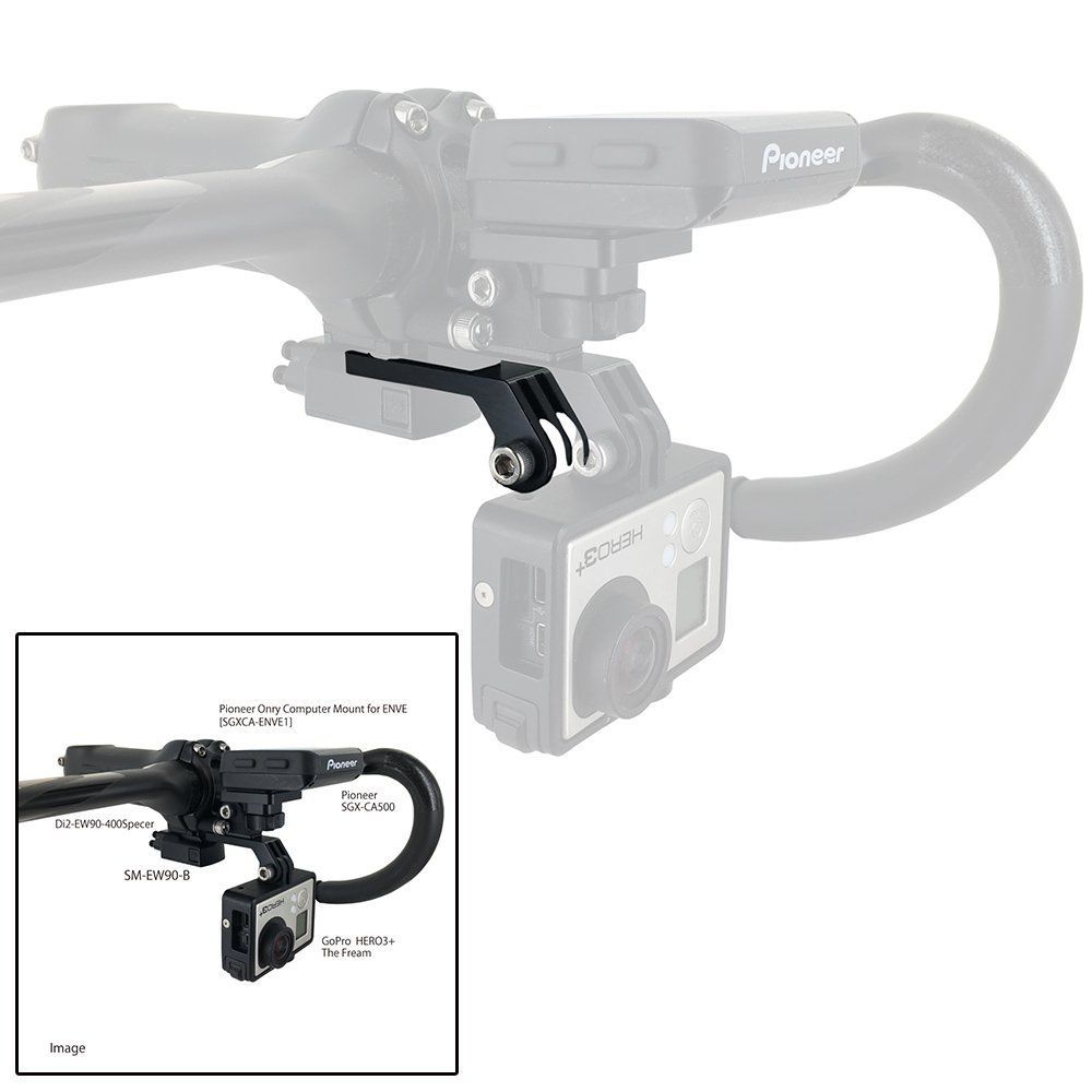 新品 REC-MOUNTST(レックマウント) ロング下部アダプター+ライトアダプターセットGoPro or LEZYNE(レザイン)(3)用 (GP-K400ALR+GP-LEZ3) 【400ALR-LEZ3】