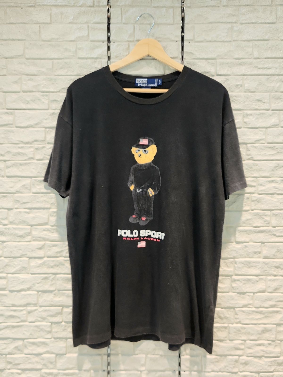90s Polo by Ralph Lauren PoloBear ポロベア Tシャツ サイズ S