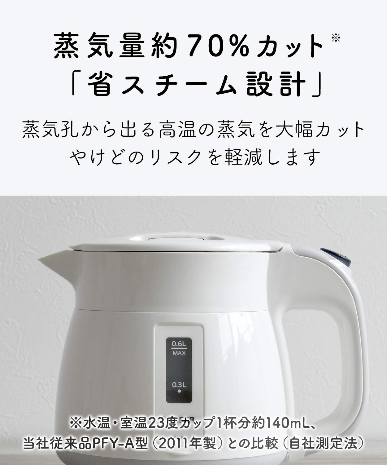 電気ケトル 湯沸かし