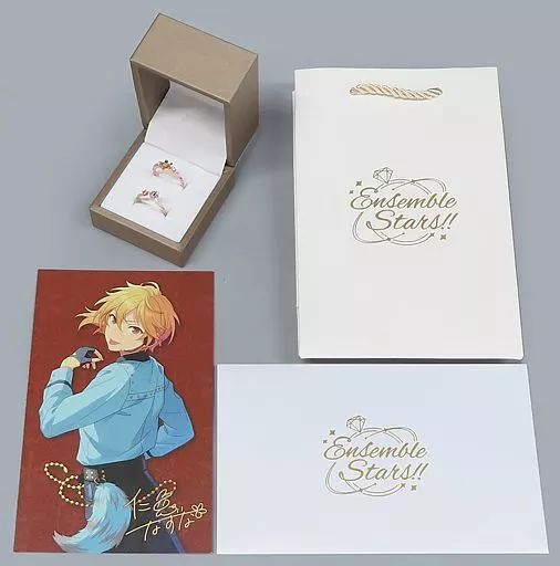 ♡特典アクリル付♡あんスタ 誓言リング 乱凪砂 シルバー・ゴールド 全2種セット ♡特典アクリル付♡あんスタ 誓言リング 乱凪砂 シルバー