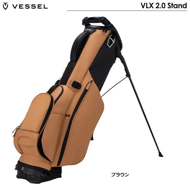 VESSEL VLX 2.0 Stand キャディバッグ スタンドバッグ 8.5型 4