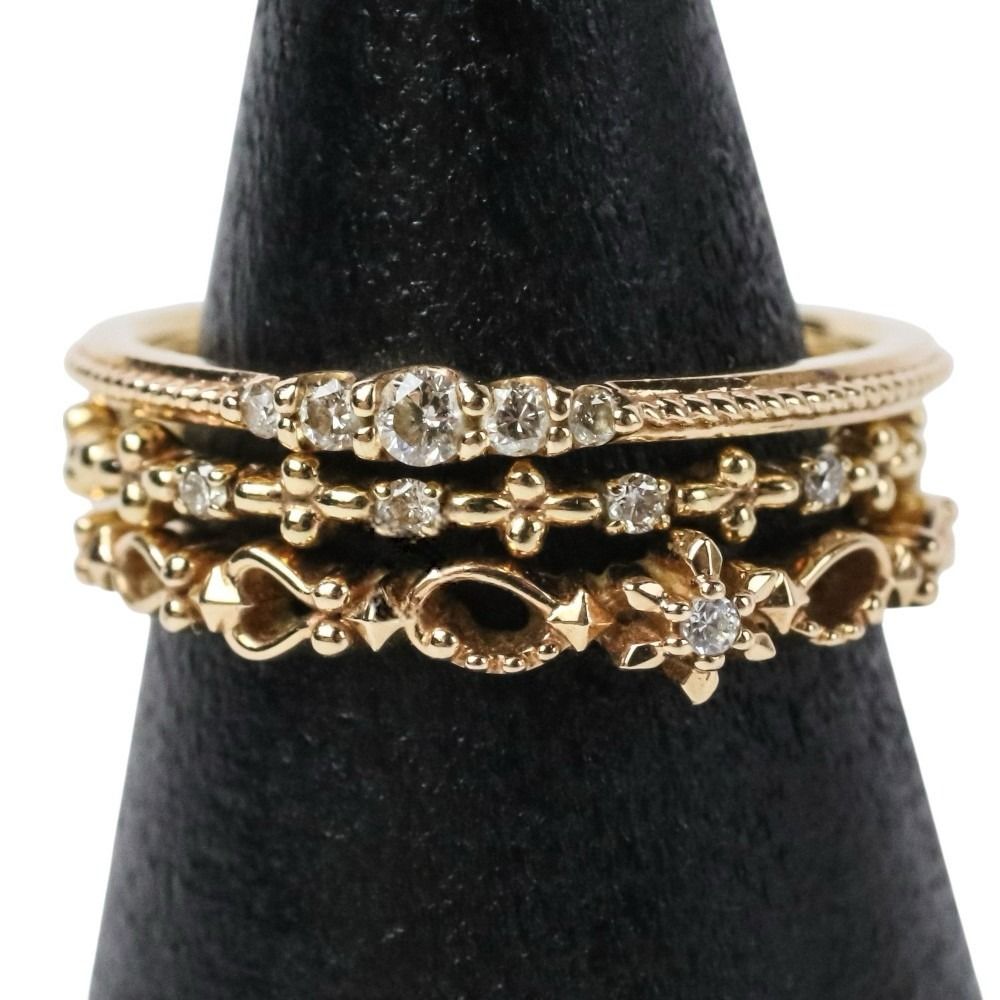 ノジェス リング3点セット NOJESSクリスマス限定 リング3連セット