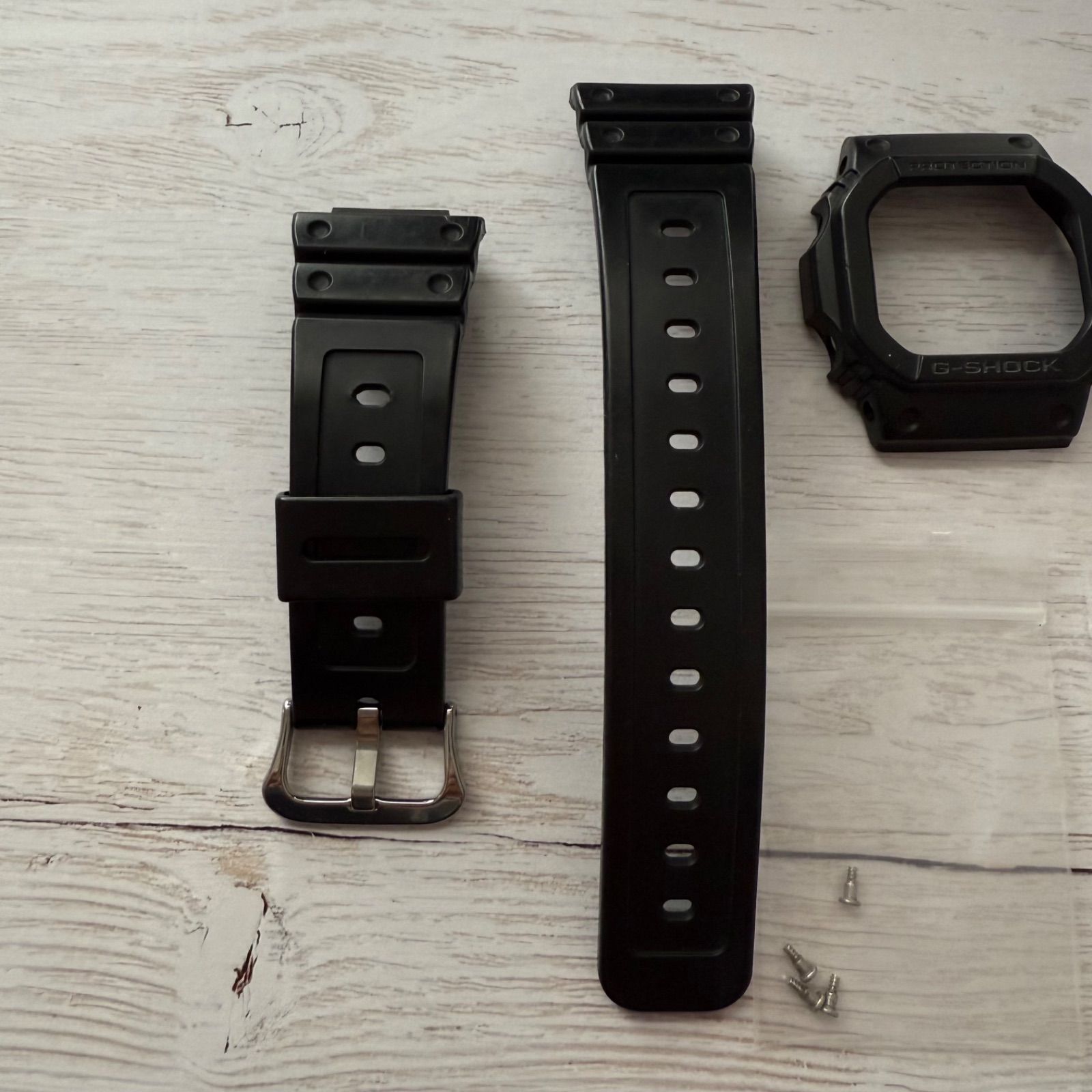 【中古】G-SHOCK GW-M5610-1BJF ベルト/ベゼル交換済 CASIO G-SHOCK GW-M5610 純正中古パーツ ベゼル ベルトセット