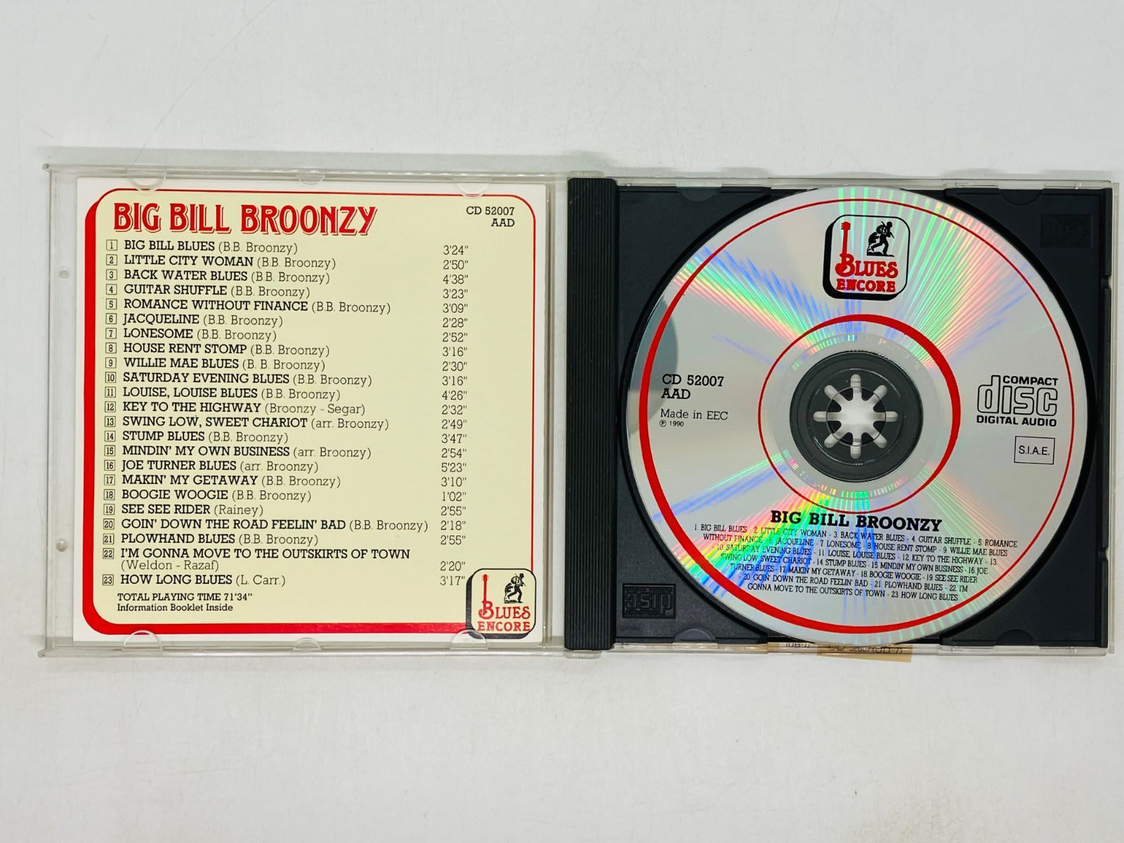 CD BIG BILL BROONZY House Rent Stomp / ビッグ・ビル・ブルーンジー / 帯付き F01 メルカリ