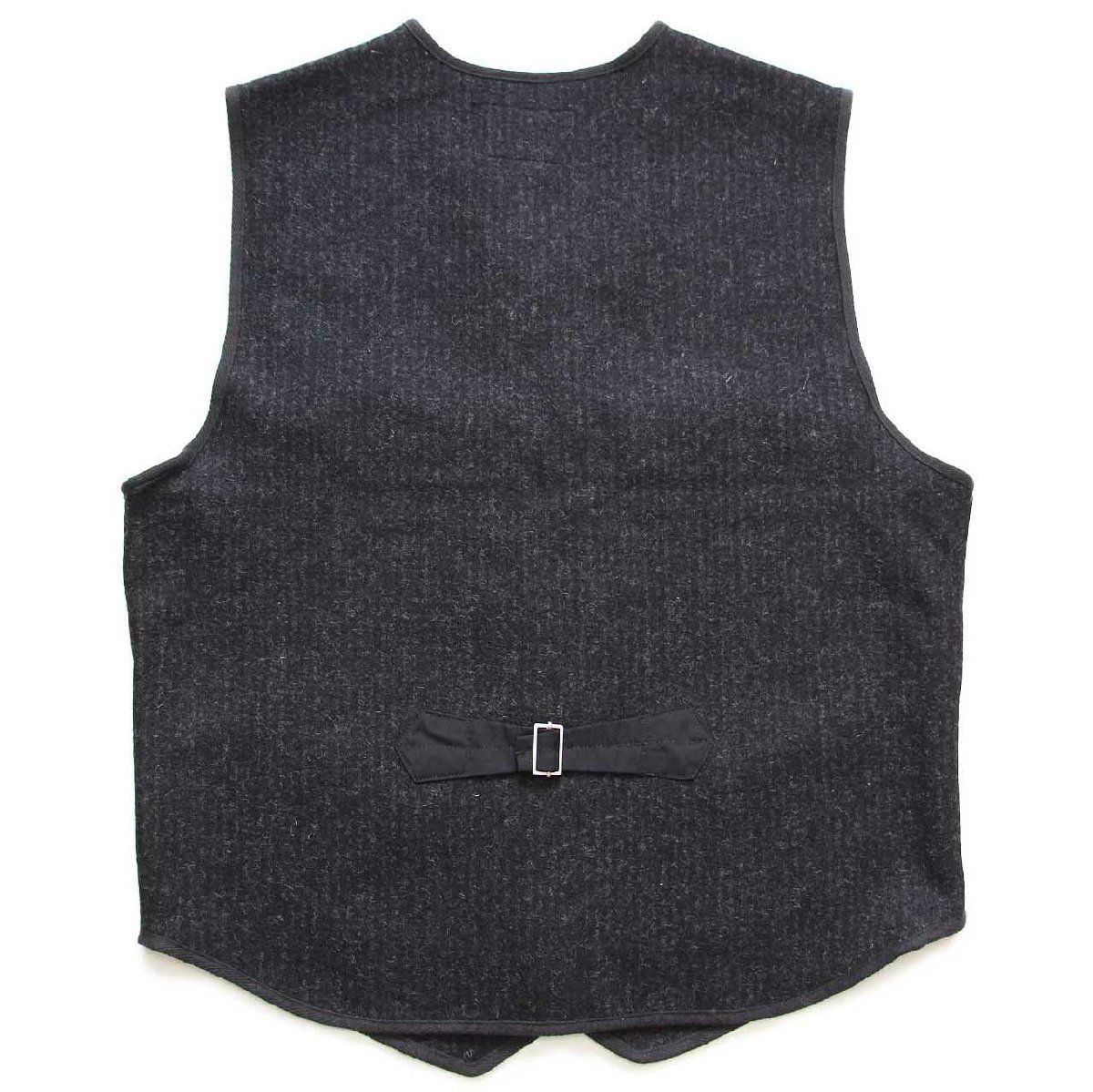 Woolrich ブラック ストライプ ベスト Woolrich ブラック ストライプ ベスト