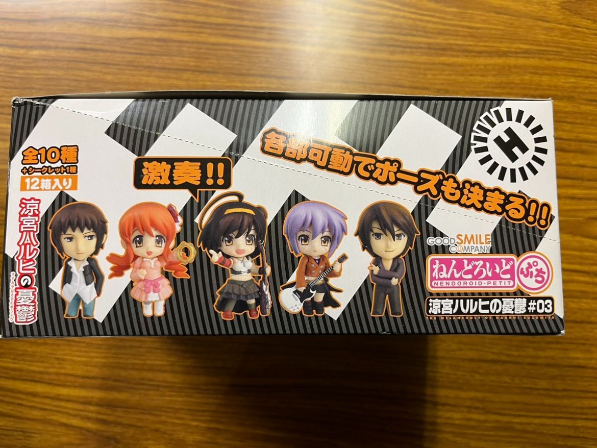 未開封】涼宮ハルヒの憂鬱 #03 ねんどろいどぷち 12個入BOX