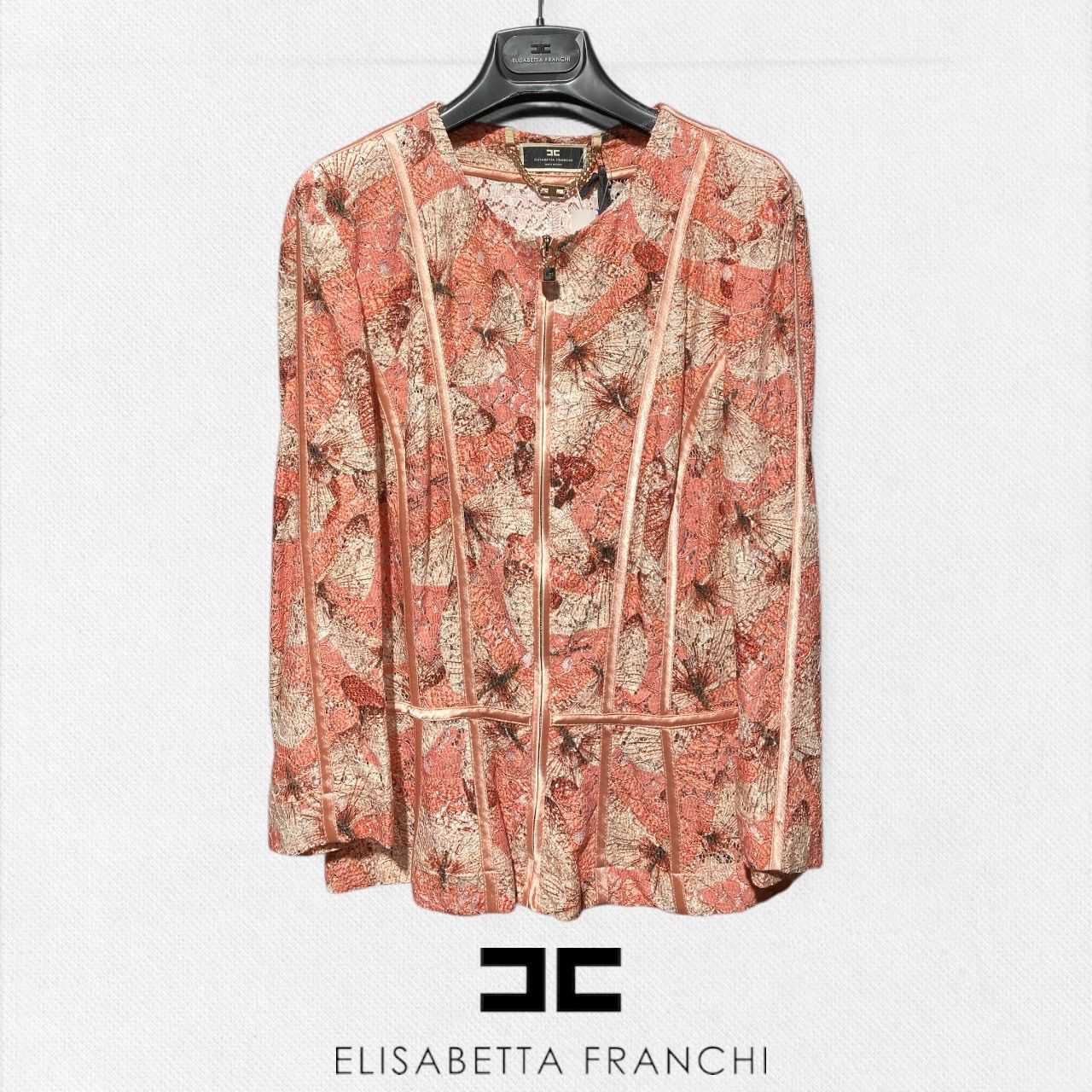 新品エリザベッタフランキ ELISABETTA FRANCH ジャケット40サイズ 