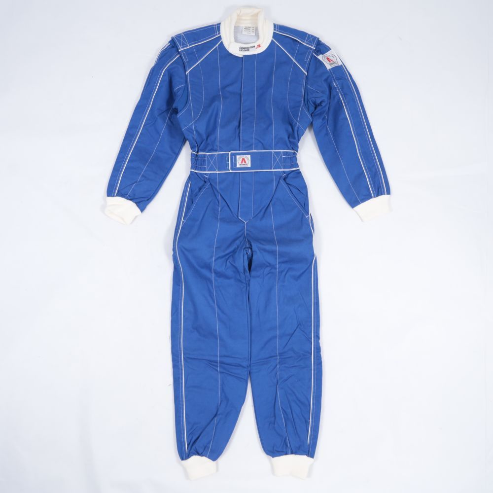 返品可◆S◆ ケブラー× NOMEX COMPETITION LICENSE レーシングスーツ 4輪 カートつなぎ ◆青A2|7◆A083M