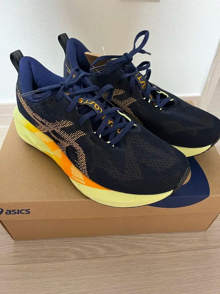 Asics アシックス ノバブラスト 5 2E ワイド インディゴ 265