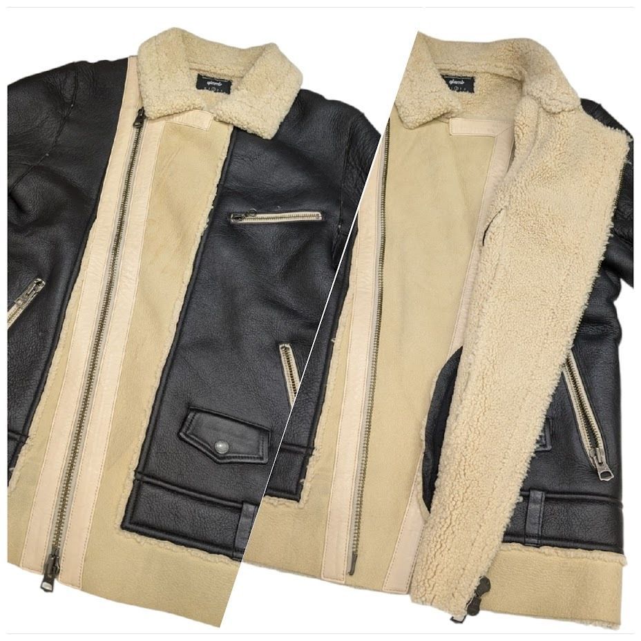 glamb Chateau mouton riders ホワイト✕ブラック glamb Chateau