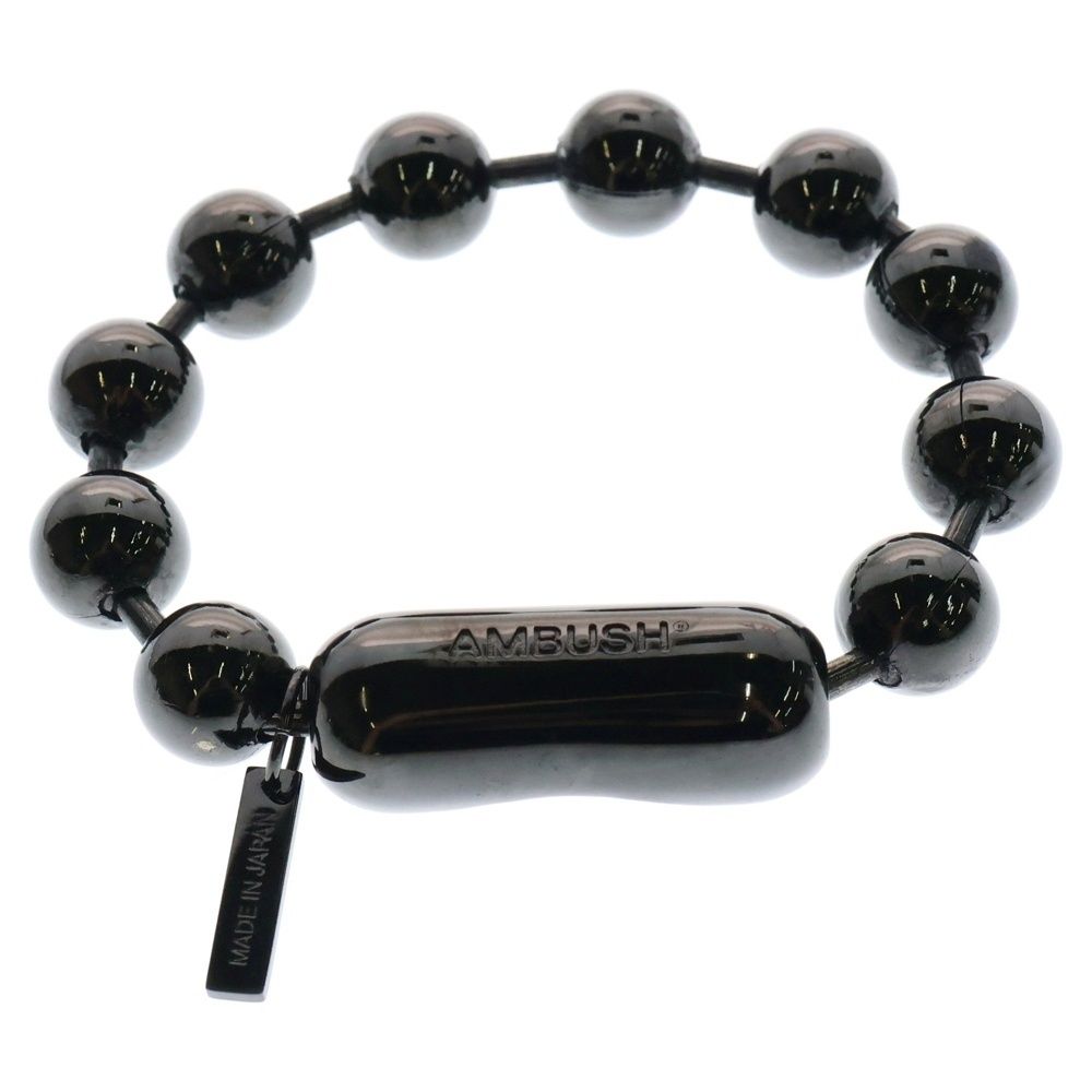アクセサリー AMBUSH BALL CHAIN BRACELET AMBUSH Silver Pearl Ball Chain Mix Bracelet Ambush