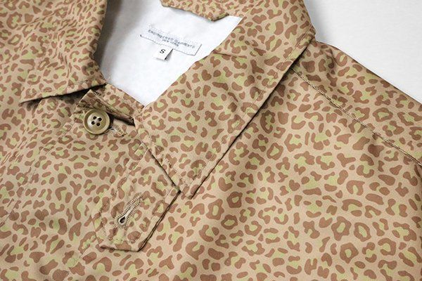 未使用 ENGINEERED GARMENTS ◇レオパード ファティーグジャケット ブラウン S (下げ札付) ヒョウ柄 シャツ  エンジニアドガーメンツ ◇HY18 - メルカリ