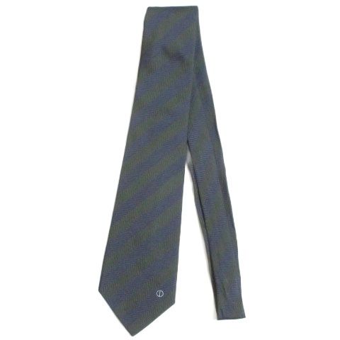 ダンヒル レジメンタルタイ ネクタイ レッド×ネイビー Italy製 美品