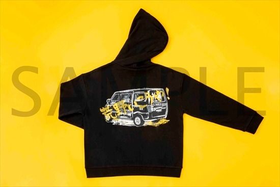 フード＆ポケット付ビッグシルエットパーカー