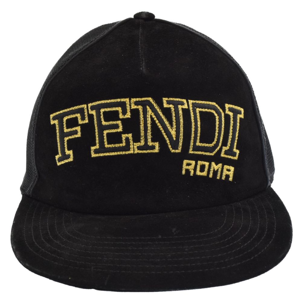 フェンディ FENDI メッシュキャップ ロゴ刺繍 FXQ702 メンズ www ...