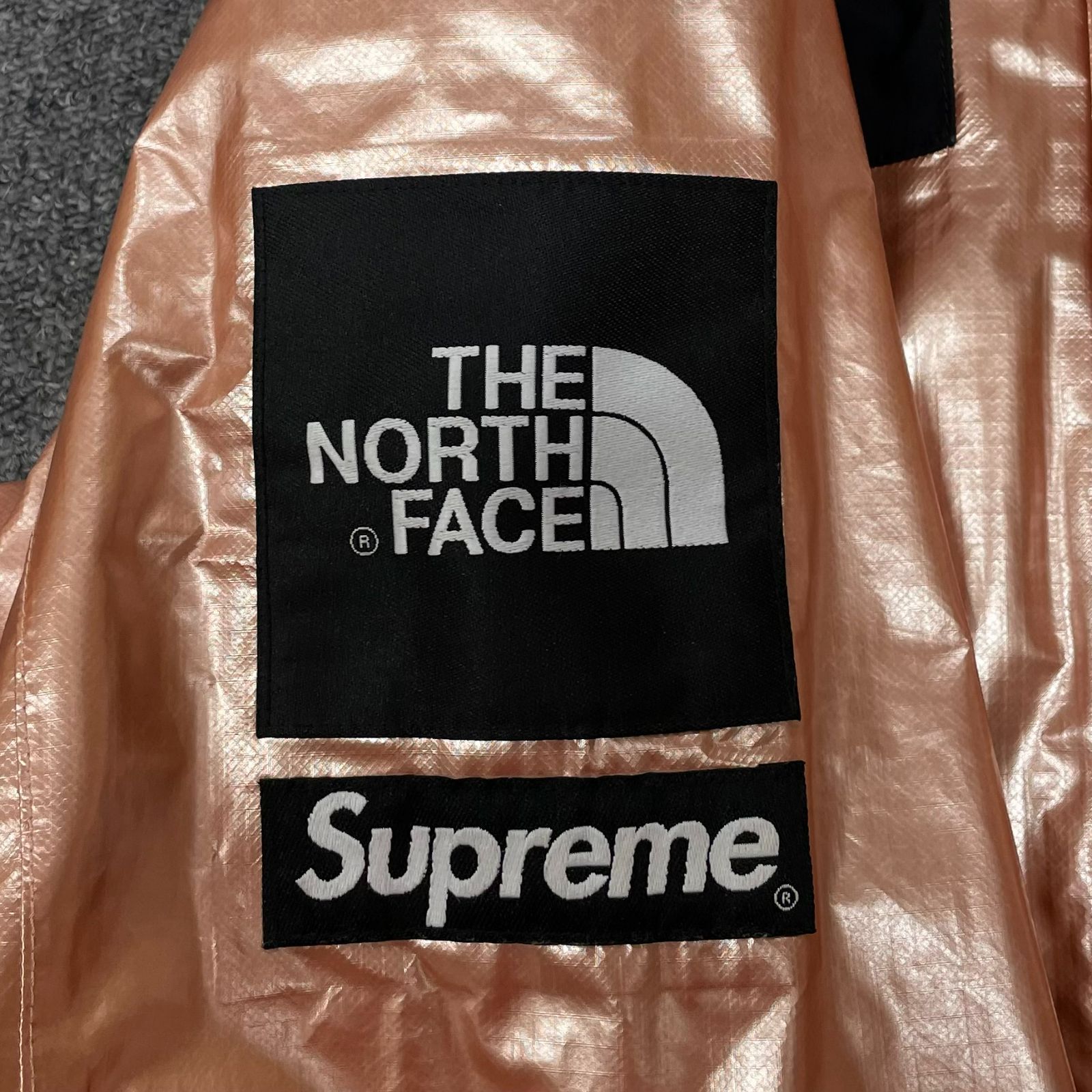 国内正規 THE NORTH FACE SUPREME 18SS METALLIC MOUNTAIN JACKET