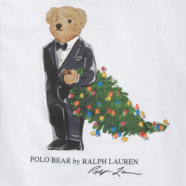 ラルフローレン ホリデーベア長袖Tシャツ