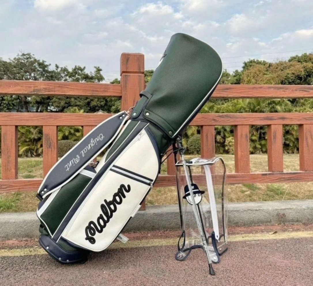 マルボンゴルフ Malbon golf  キャディバッグ キャディーバック スタンド型バッグ  新作