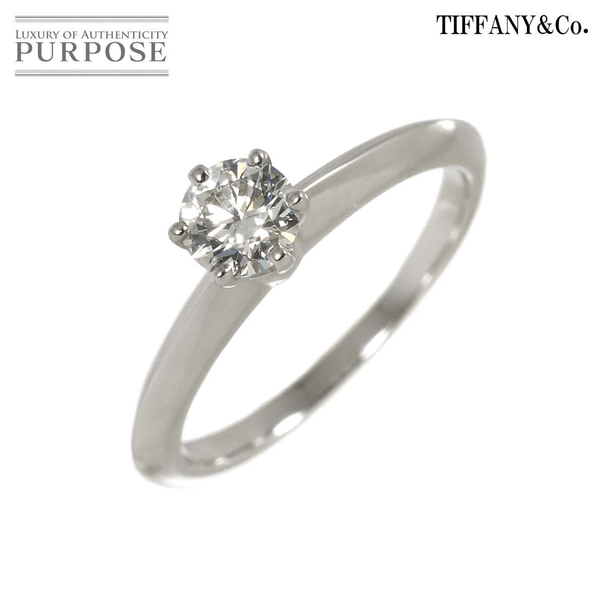 ティファニー 14号ソリティア0.33ctダイヤリング　指輪 ティファニー TIFFANY&Co. ソリティア 8号 リング ダイヤ 0.23ct
