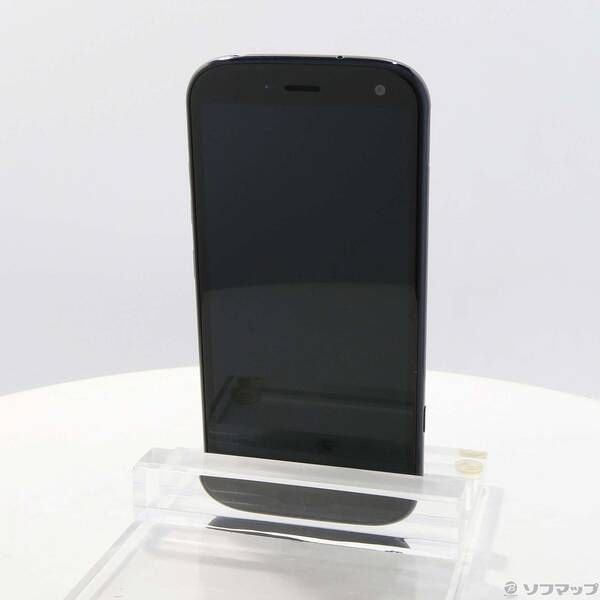 中古品〕 らくらくスマートフォン 64GB ネイビー F-52B docomo