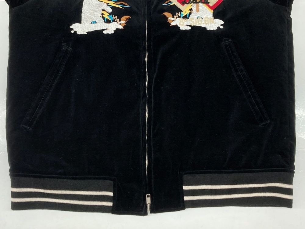 ダブレット doublet 16AW CHAOS EMBROIDERY SOUVENIR JACKET