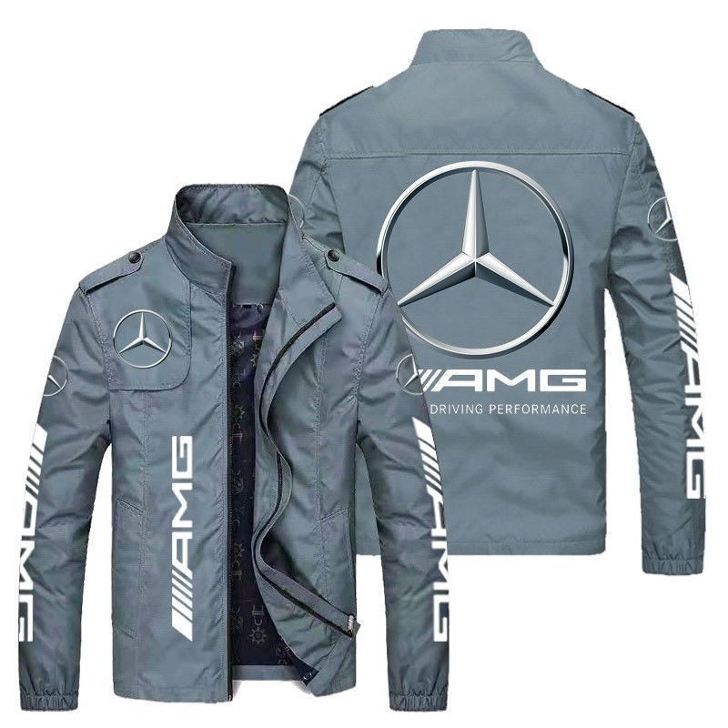 新品 メルセデス・ベンツ AMG モータースポーツ ロゴ 冬服 防水防風ジャケット アウトドアスポーツウェア 釣り服 M~6XL　ブラック