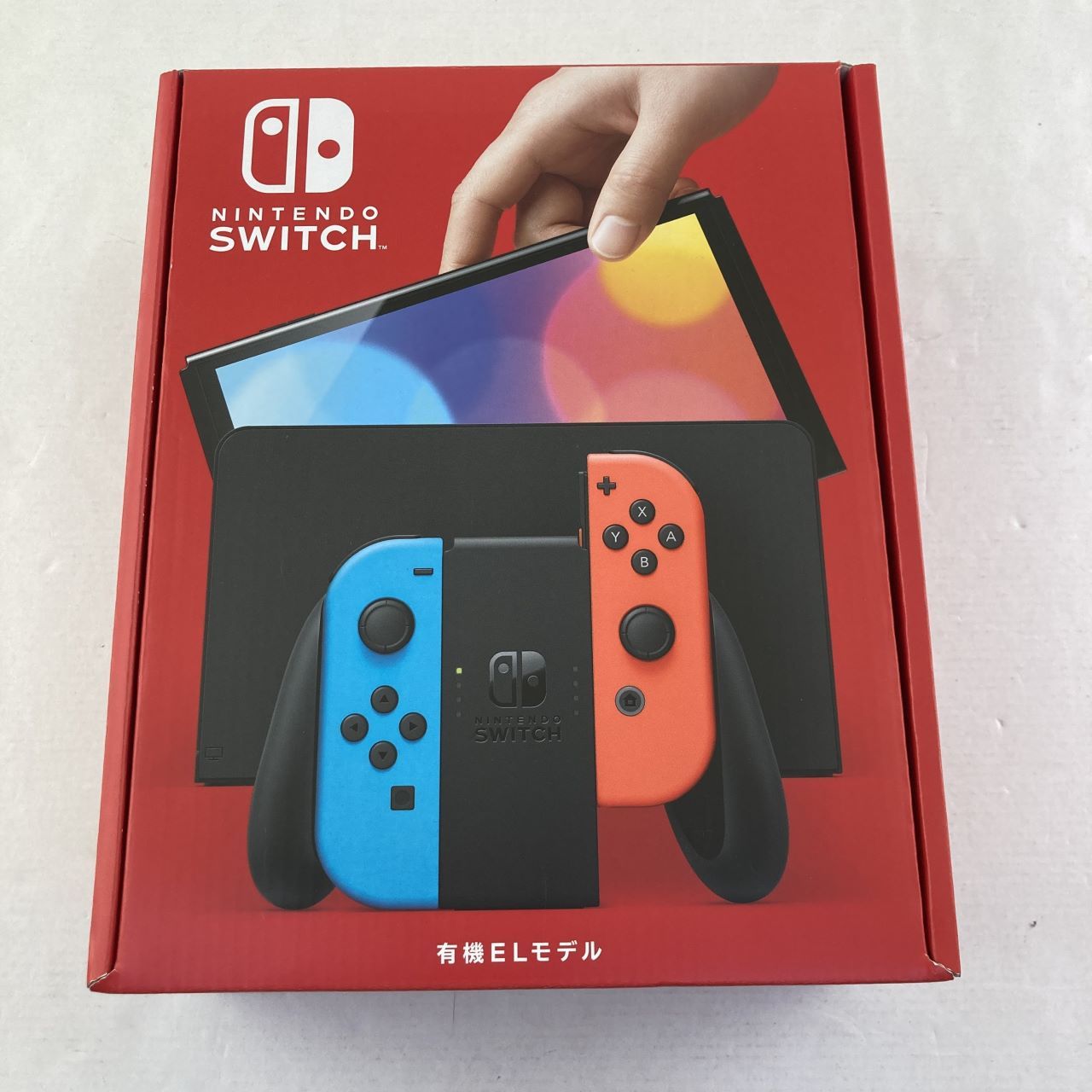 03w08501 ニンテンドースイッチ 有機ELモデル ネオンブルー・ネオンレッド 《未使用品》 SWITCH 任天堂