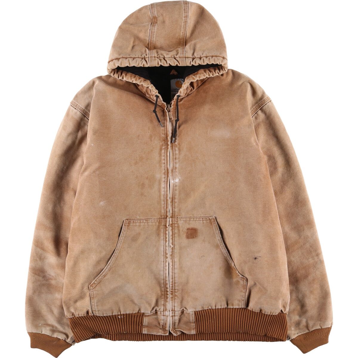 古着 00年代 カーハート Carhartt アクティブジャケット ダックフルジップパーカー メンズXXL相当|eaa552652